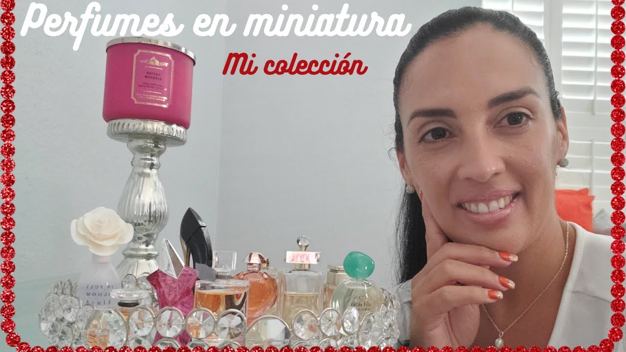 Mi coleccion de perfumes miniaturas.