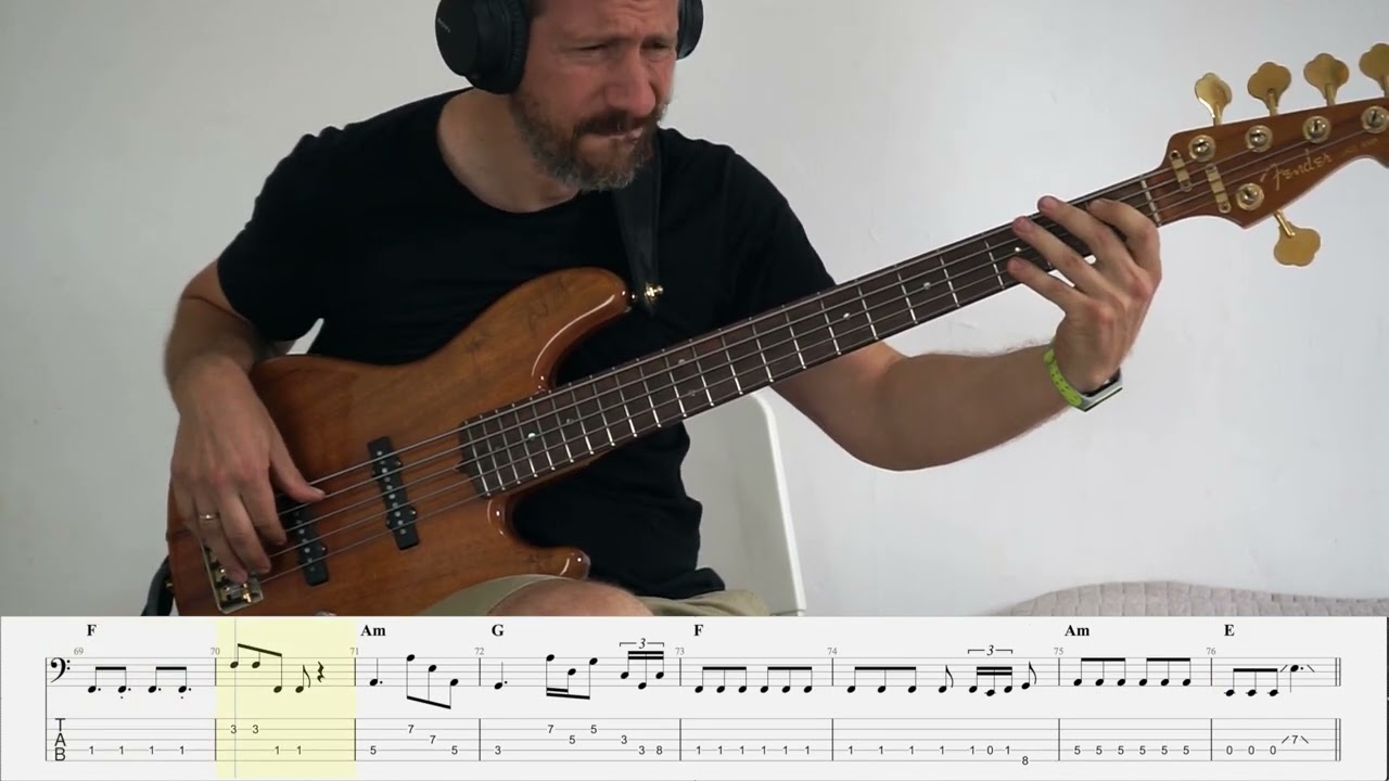 Hard Fought Hallelujah - Brandon Lake (Bass Cover)