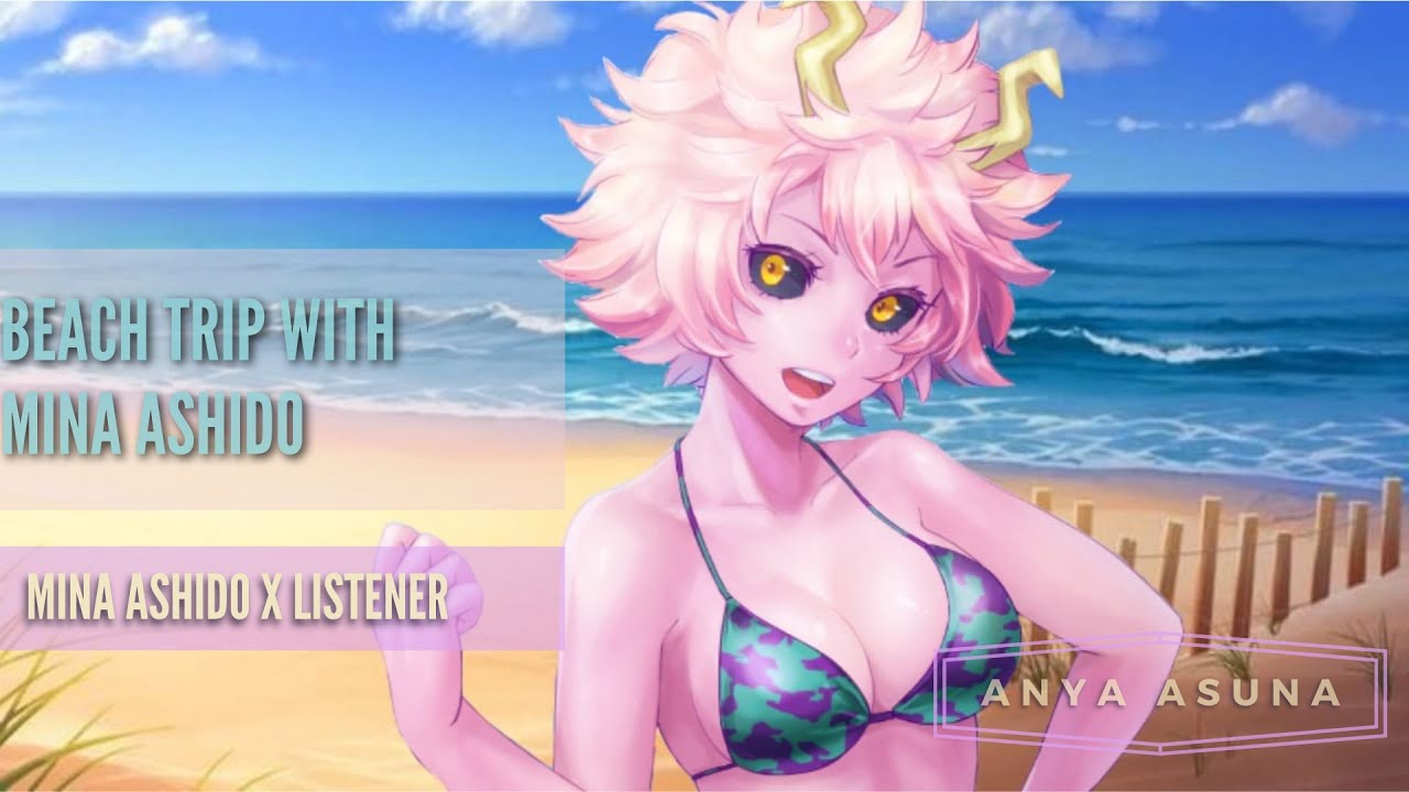 Beach Trip With Mina Ashido ASMR [MINA ASHIDO X LISTENER]  [mha girl asmr]