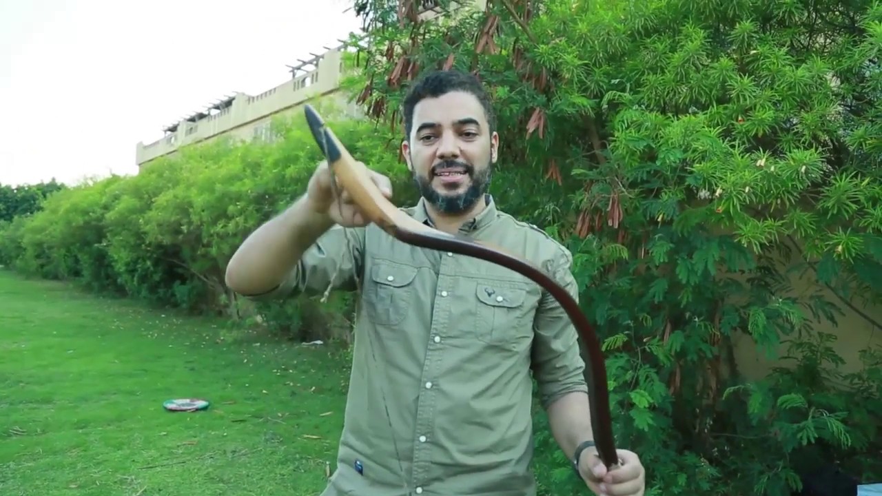 كيف ترمى بالقوس والسهم بالطريقة العربية - قوس العرب حلقة 5 - كرم بدوى