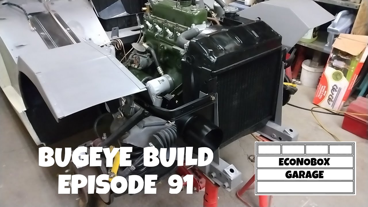 How to refresh the headlight buckets & install a radiator in a Frogeye Sprite! Bugeye Build Ep 91