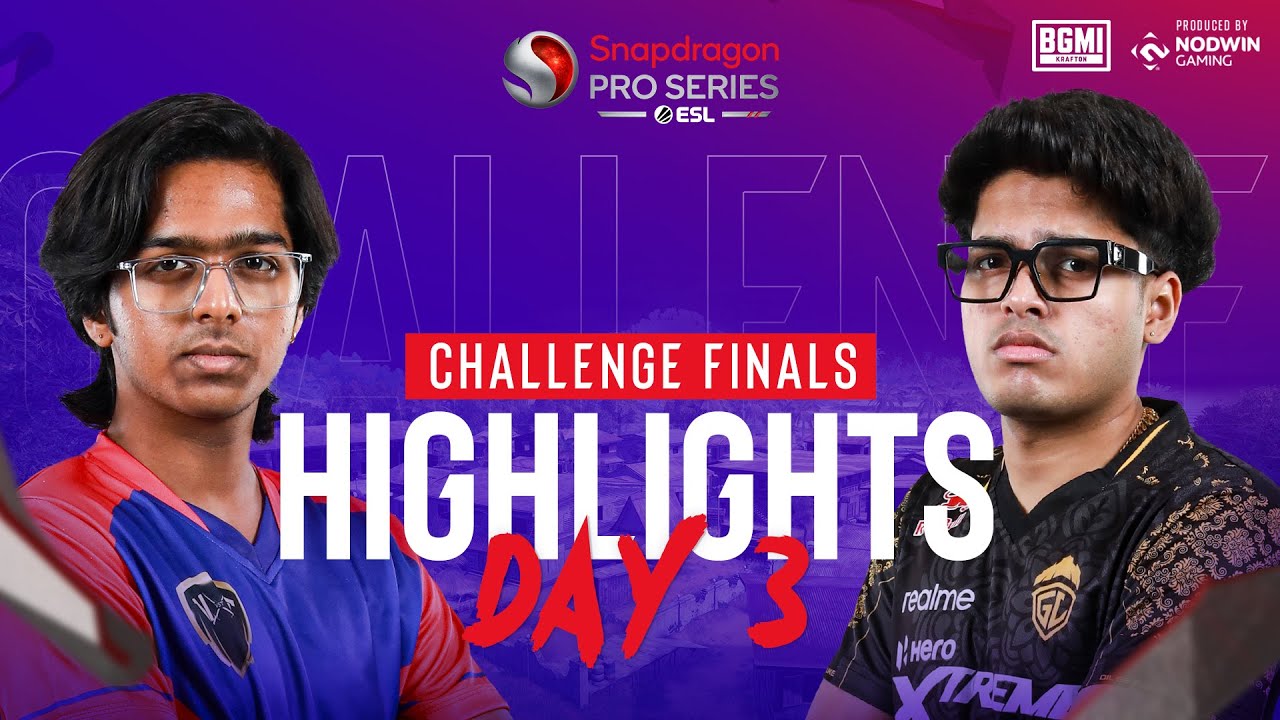 [Highlights] - BGMI Snapdragon Pro Series Challenge Finals Day 3
