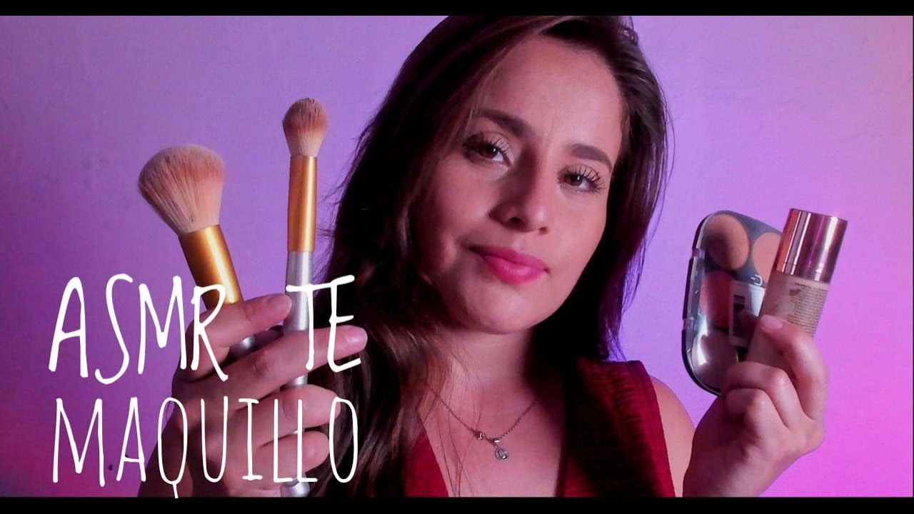 Te Maquillo para una Fiesta Elegante | ASMR Roleplay con Sonidos Relajantes