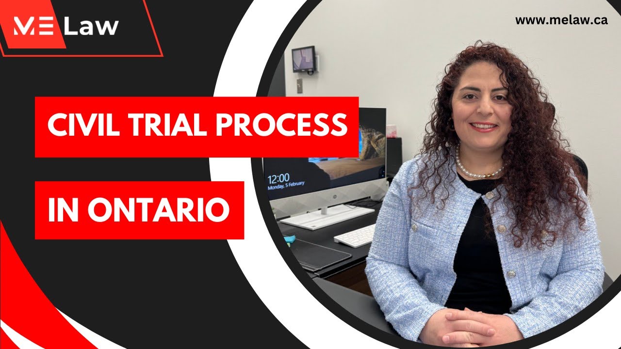 Civil trial process in Ontario