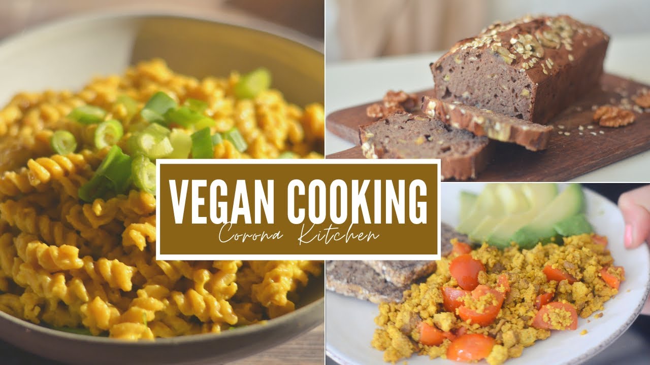 STUDENTENKÜCHE #3 | Mac'N'Cheese, Tofu Scramble & Banana Bread | Vegan & lecker | Charlotte K.