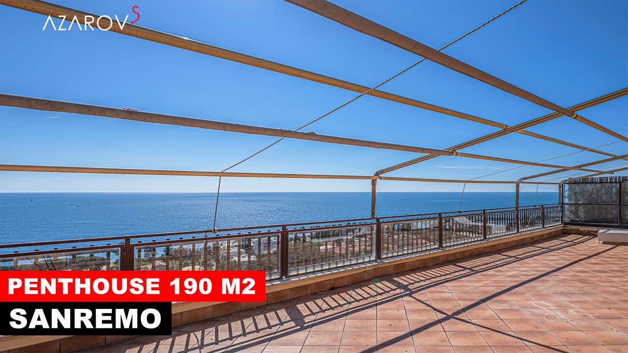 🍀 Luksusowy penthouse w Sanremo