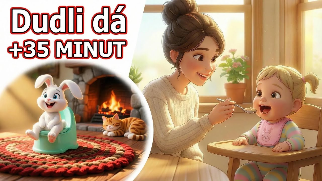 Náučné pesničky pre deti 35 minút 🎶 | Nočník, jedlo a ďalšie