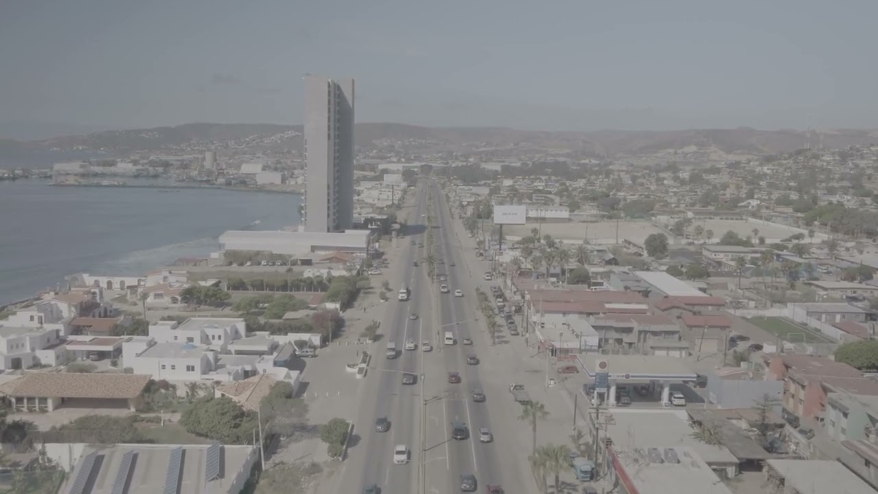 CDMX-PUERTO Aerial Stock - Free Dron Mexico No Copyright Idcode: 01200222