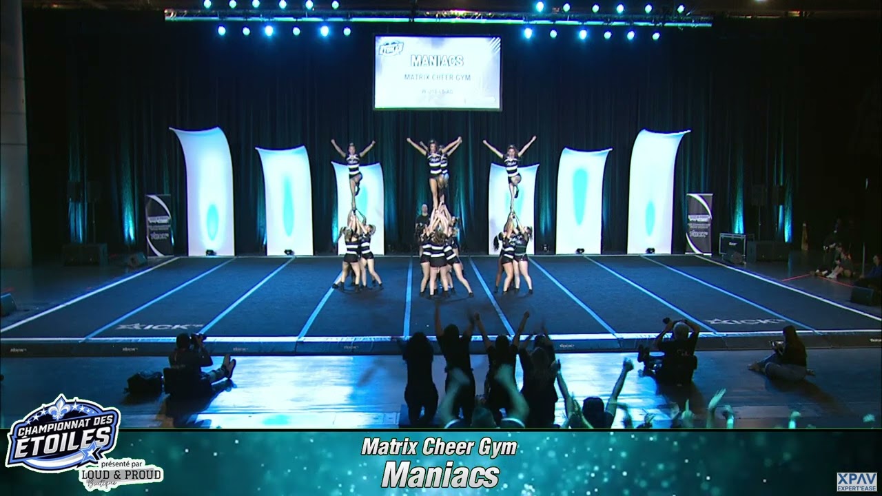 112-Matrix Cheer Gym - Maniacs - W-U18-L5-AG