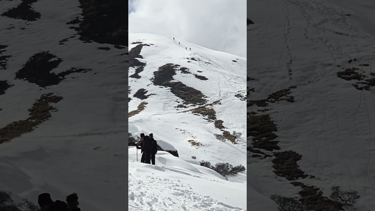 #khaliatop #mountains #munsiari #snow