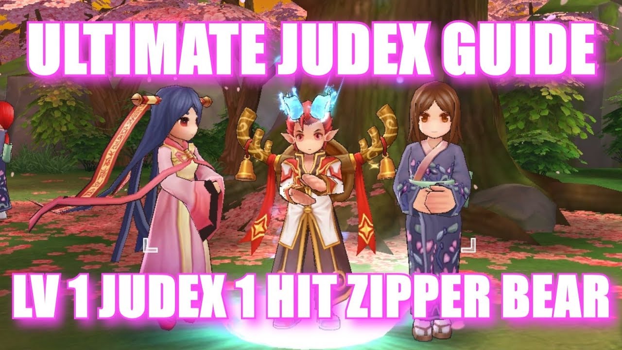 ULTIMATE JUDEX HIGH PRIEST GUIDE - 1 Hit Zipper Bear with lvl 1 Judex