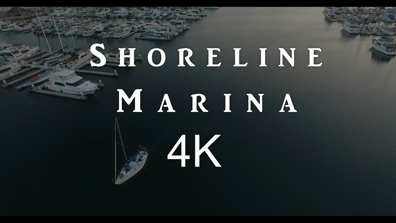 4K Long Beach Drone Footage