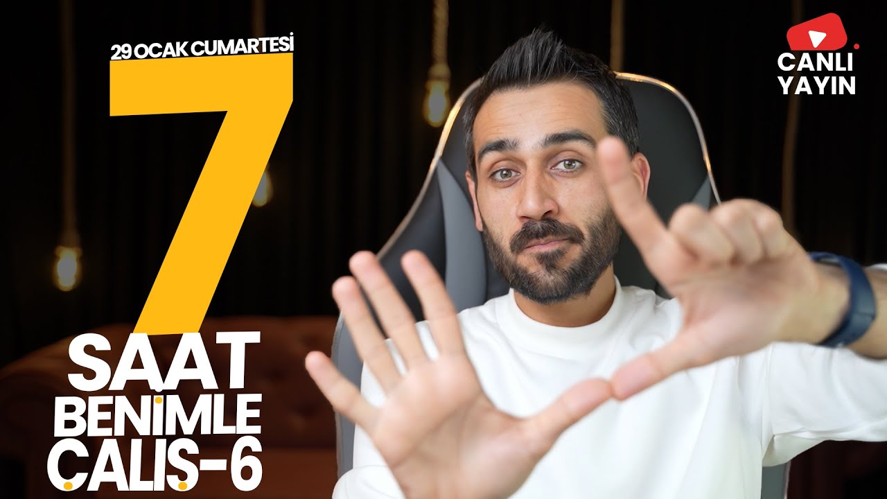 EnAz7Saat Benimle Çalış /6 / Kampın 8.Günü 🔥