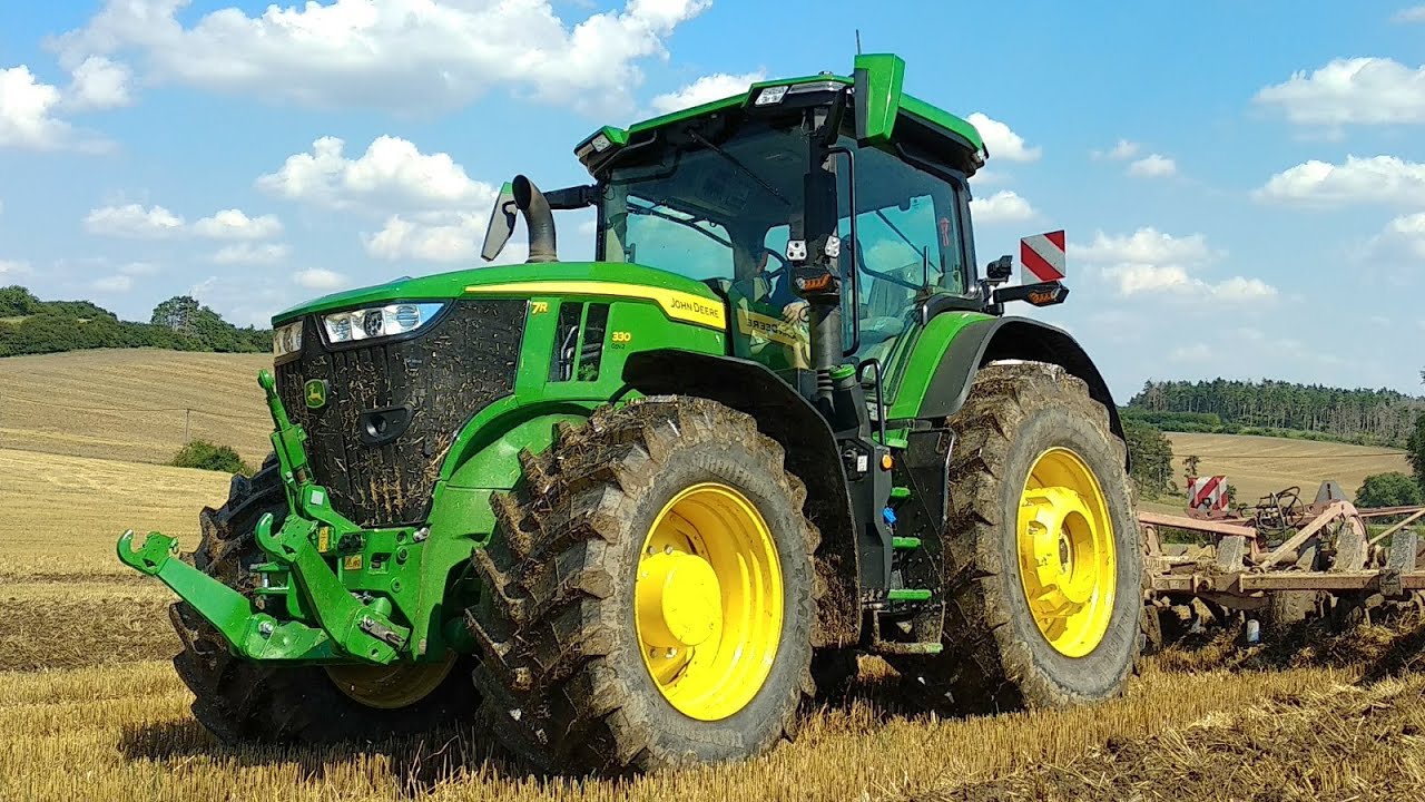 John Deere 7R 330, 7230 R, 7920, 8520 • kejda + podmítka • ZD Okříšky