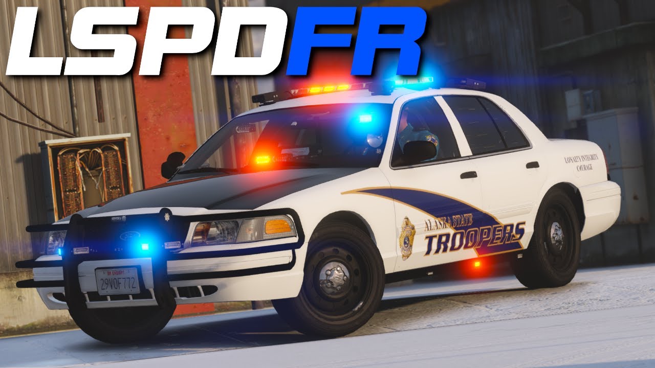 Alaska State Trooper Goes After Multiple Fleeing Suspects! - GTA 5 LSPDFR
