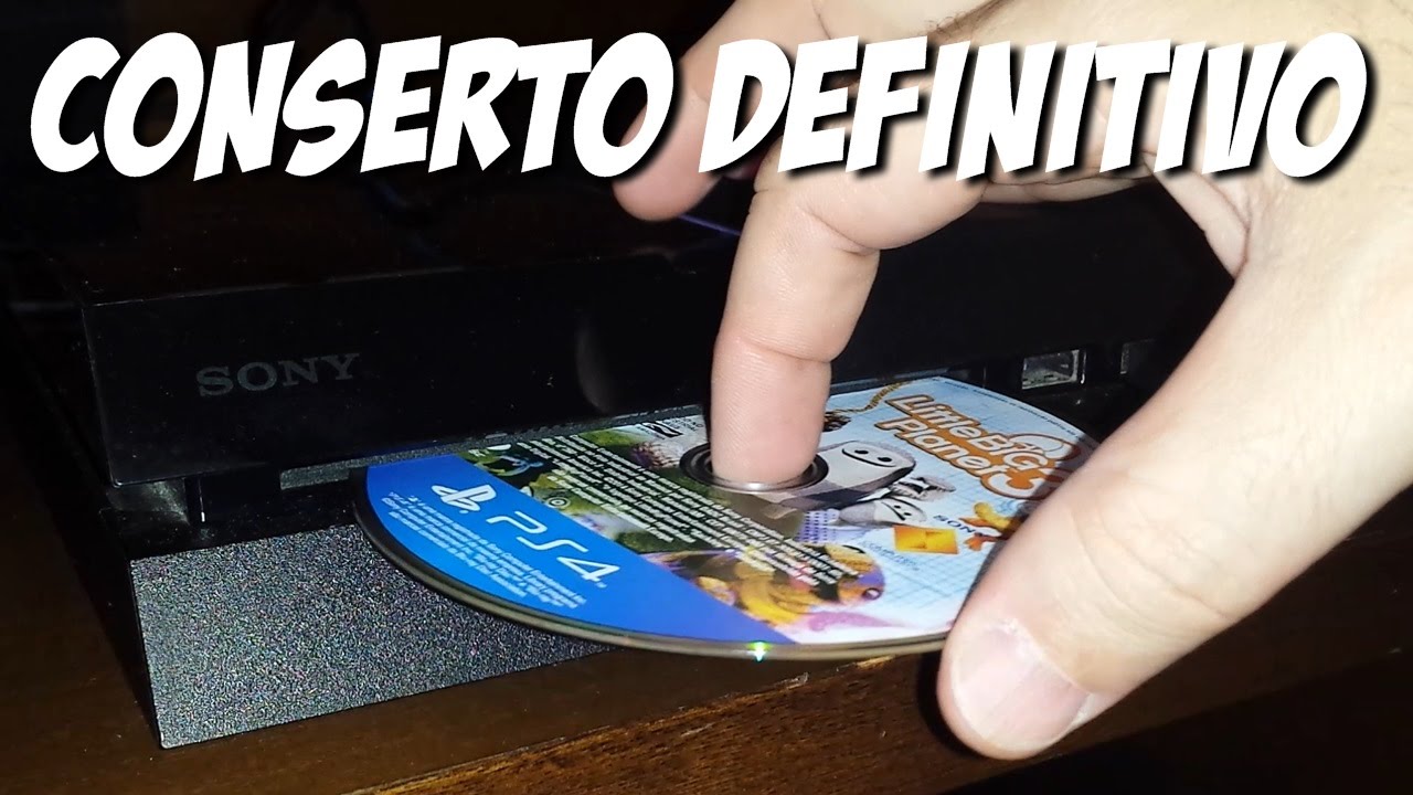 Conserto do Eject Involuntário de Disco do Ps4 Passo-a-Passo
