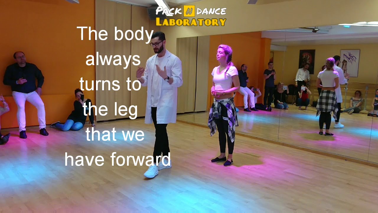 Variations of the basic step: Beginner Kizomba Urban Kiz / Packndance Laboratory