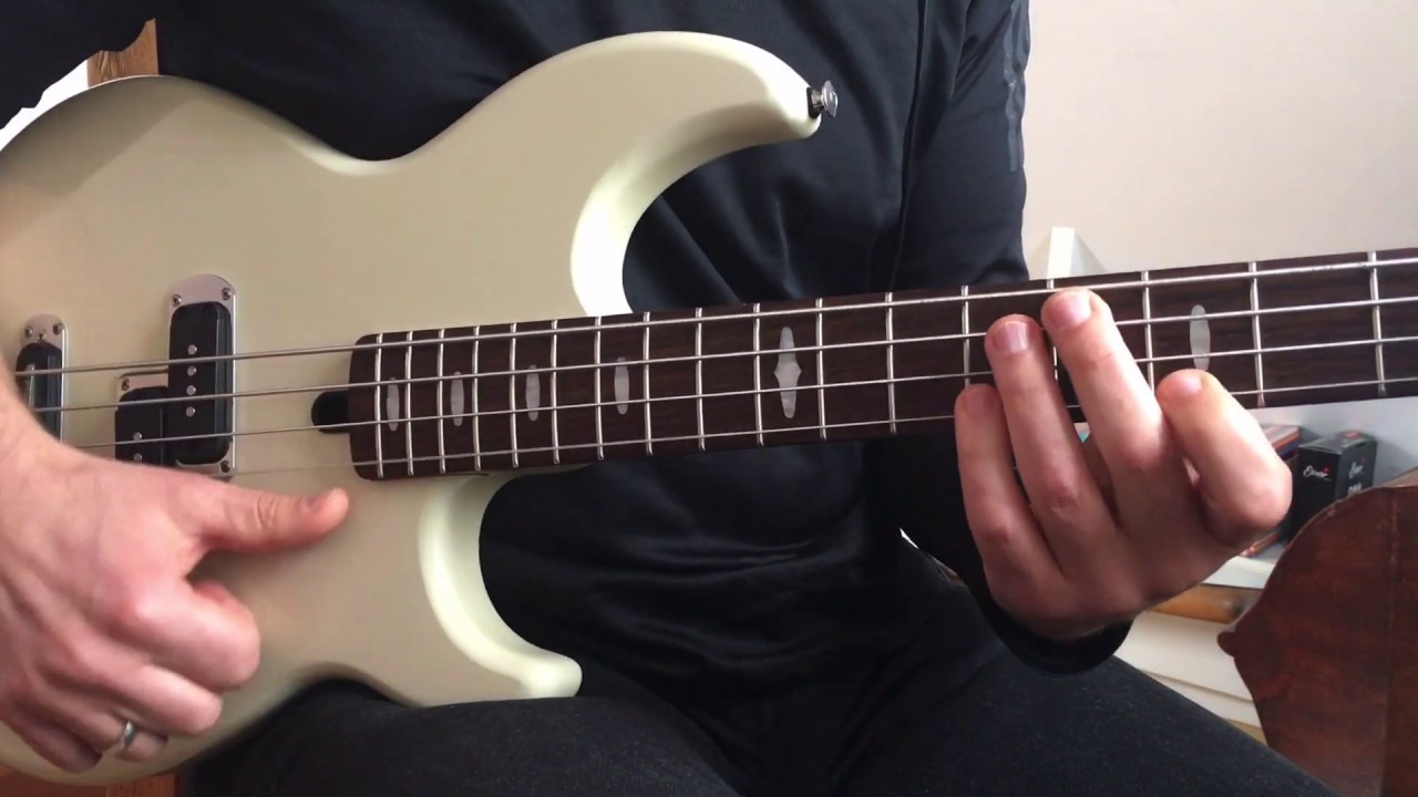 Double Thumping Exercise - 1_2_3_4 - pentatonic scale