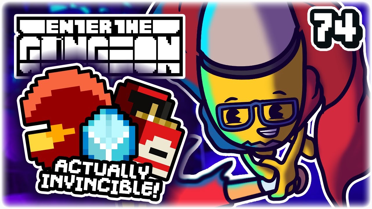 ACTUALLY INVINCIBLE COMBO!! | Part 74 | Let's Play Enter the Gungeon: Beat the Gungeon