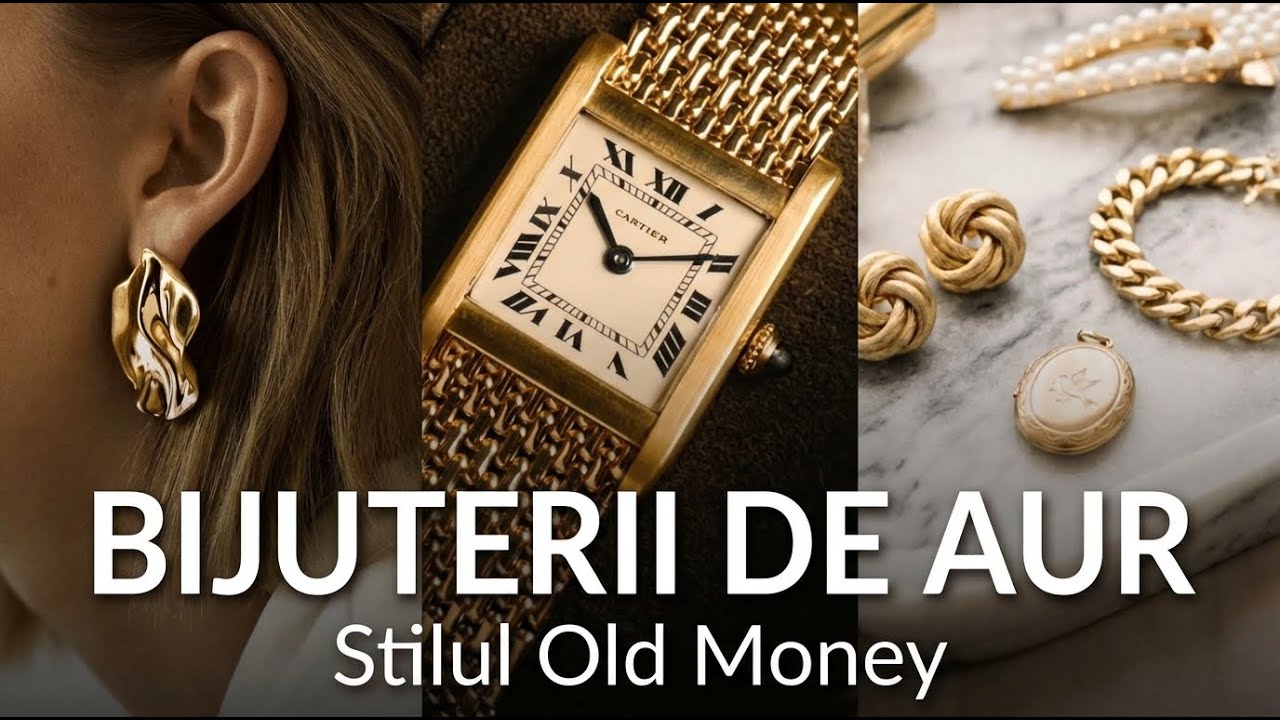 6 bijuterii din AUR în stilul Old Money pe care orice femeie rafinată trebuie să le aibă în 2026