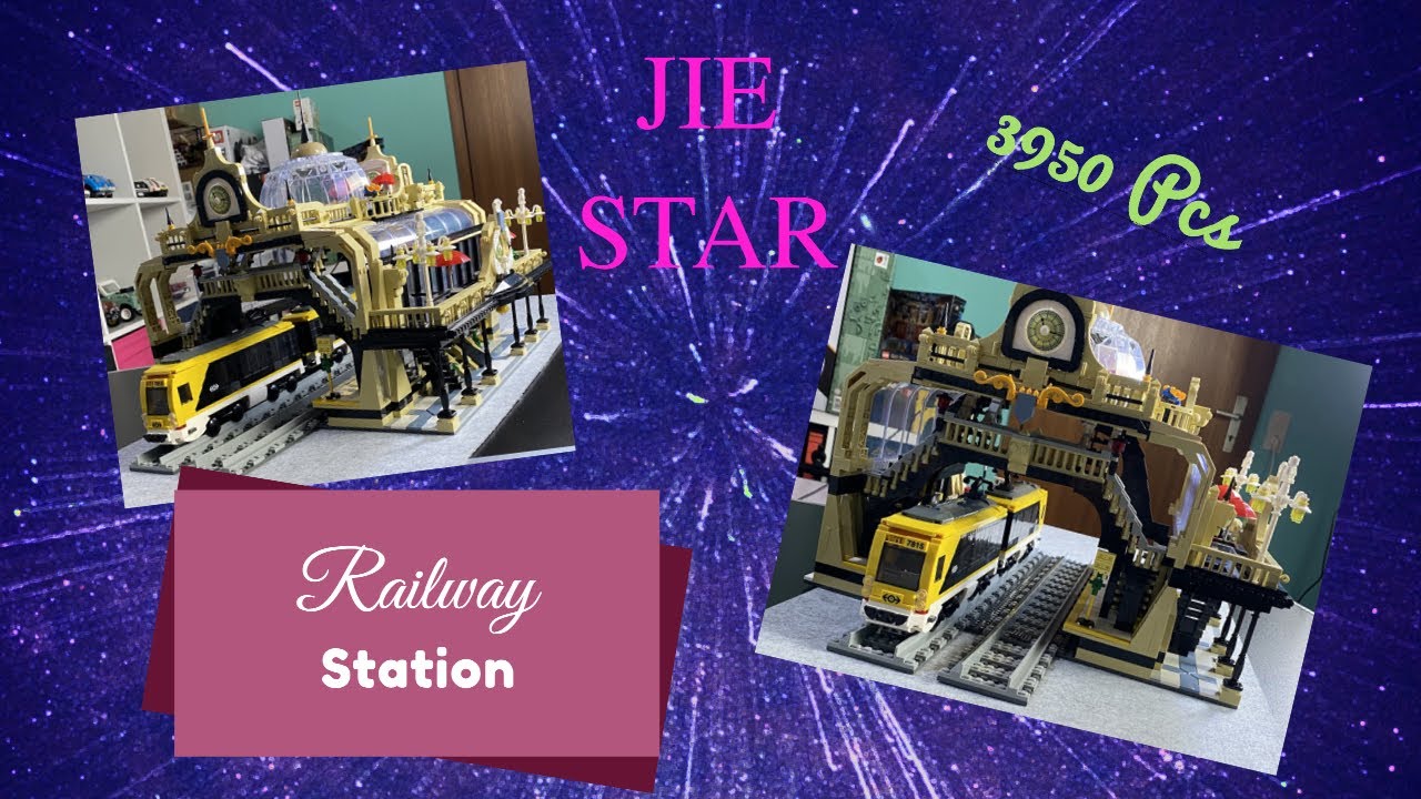 Jie Star No. 89104 Railway Station European Style - MEGA Bahnhof mit nur ein paar kleinen Schwächen!