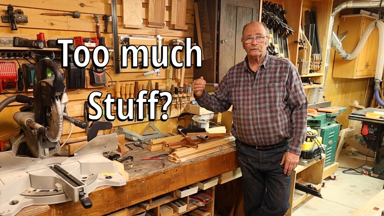 Basement Woodshop Tour - 2024