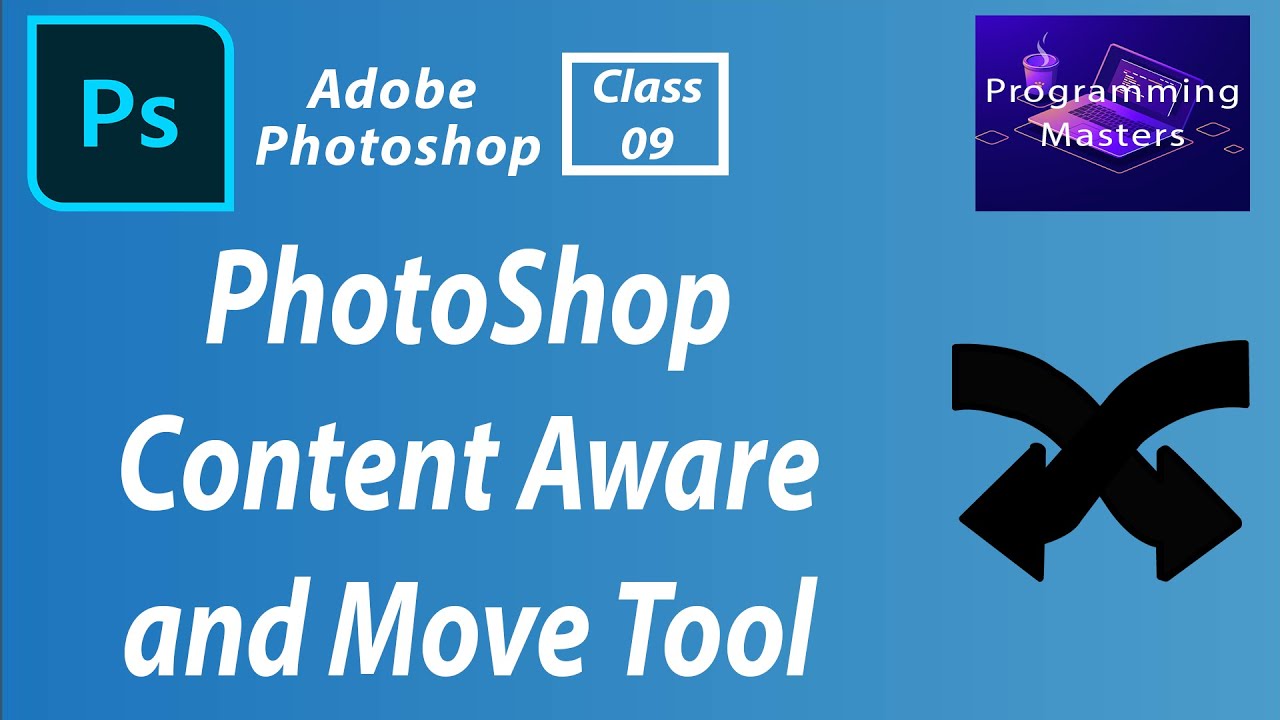 Content Aware and Move Tool | Adobe Photoshop for Beginners | Class 9