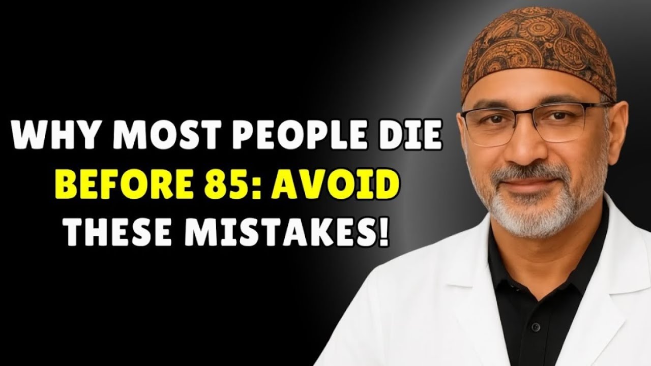 Why most people die before 85 and how to avoid these 5 deadly habits after 60!