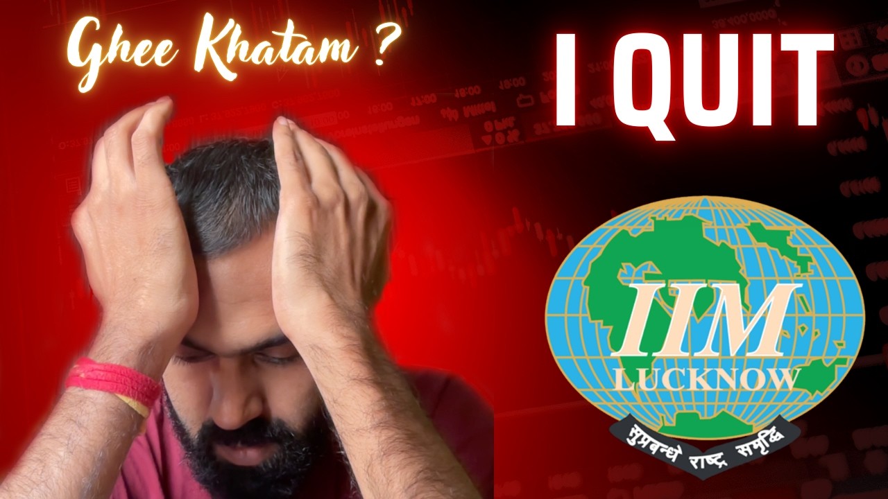 I Dropped Out of IIM Lucknow | Is Executive MBA Worth It?