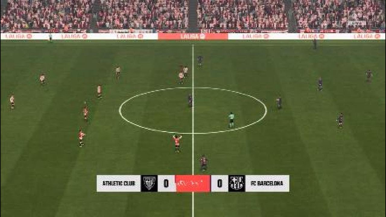 Athletic Bilbao vs Barcelona | FC26 PS5 Gameplay ⚽ أتلتيك بيلباو ضد برشلونة