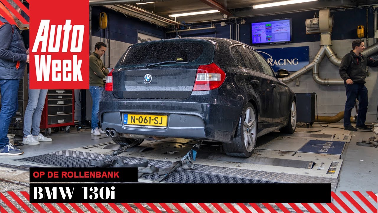 BMW 130i (2005) - Op de rollenbank