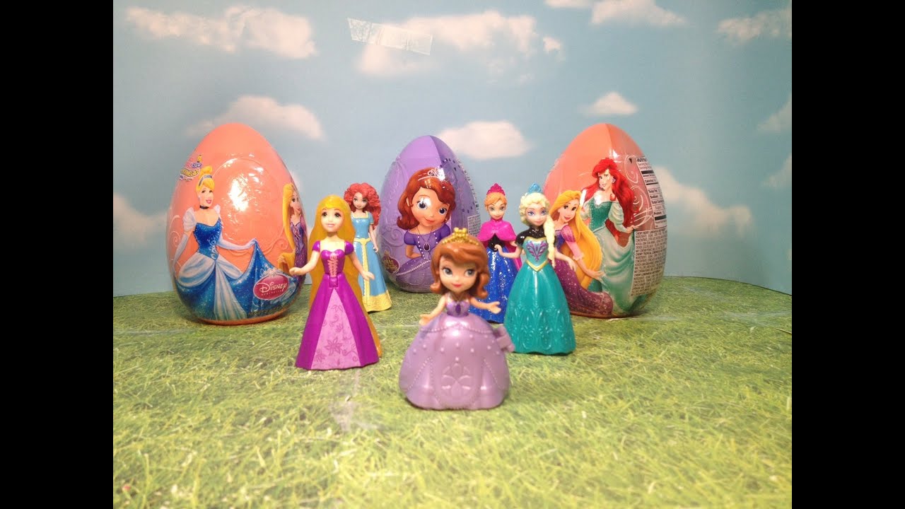 Princess Surprise Eggs with Sofia the First and Friends
