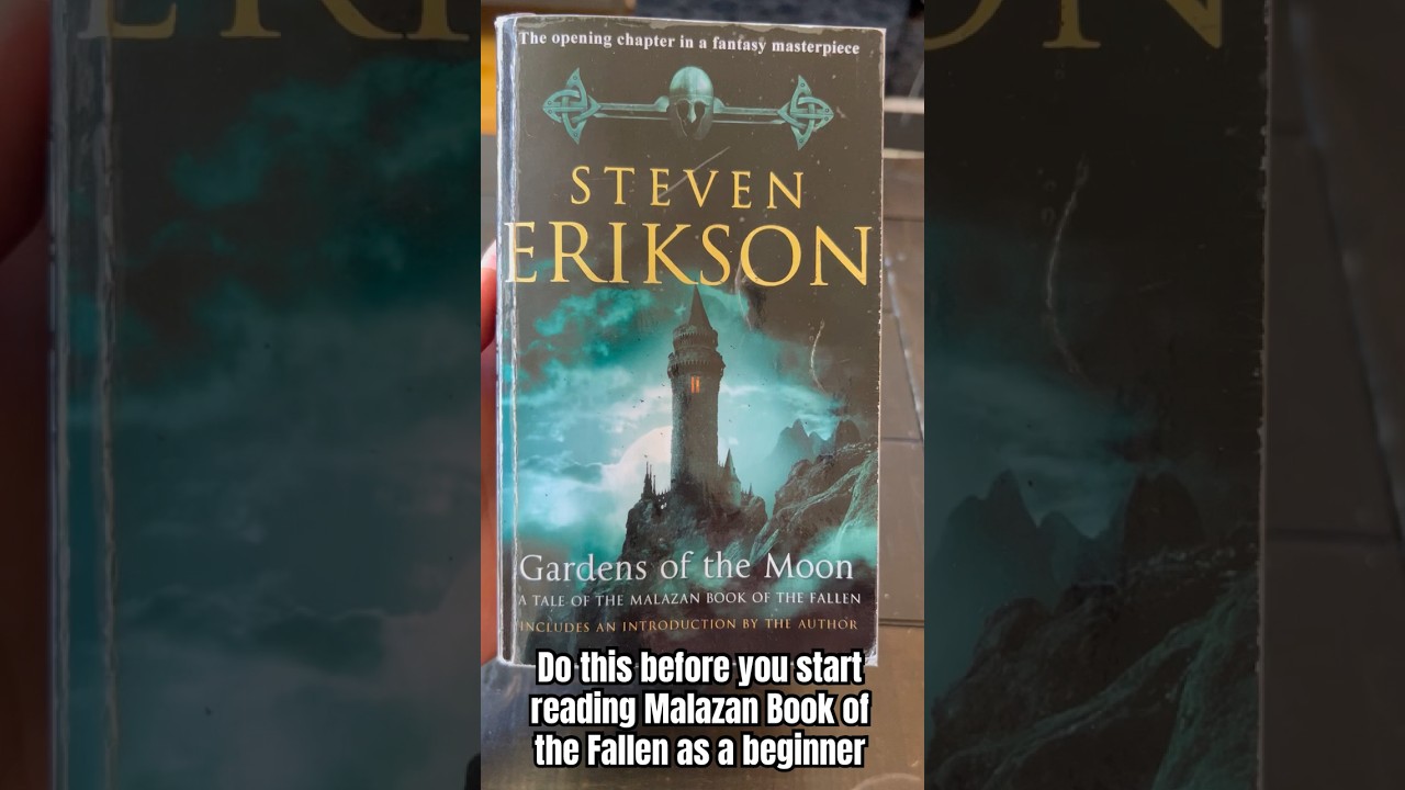 Do this before you start reading Malazan Book of the Fallen as a beginner #malazan #booktok #books