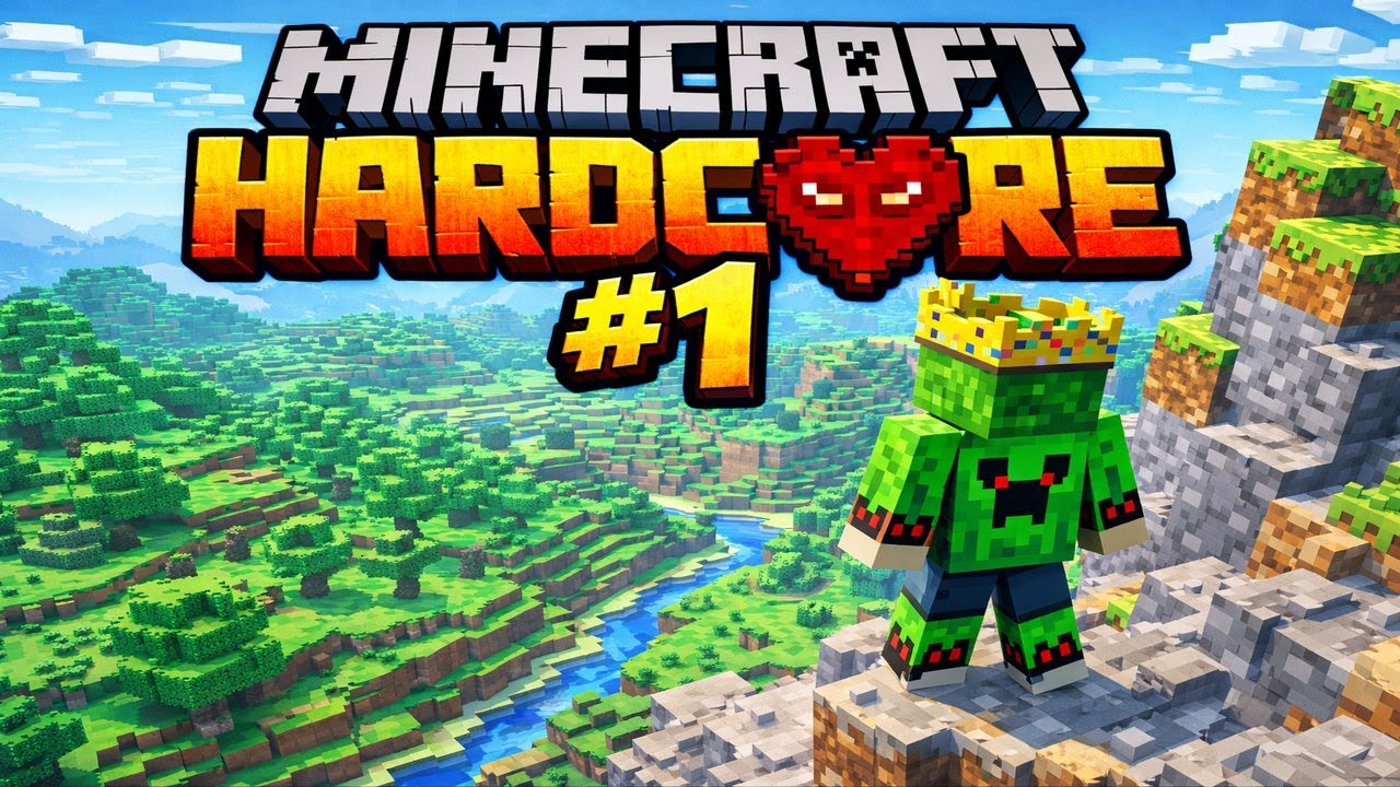 Mahtava alku Minecraft Hardcore #1