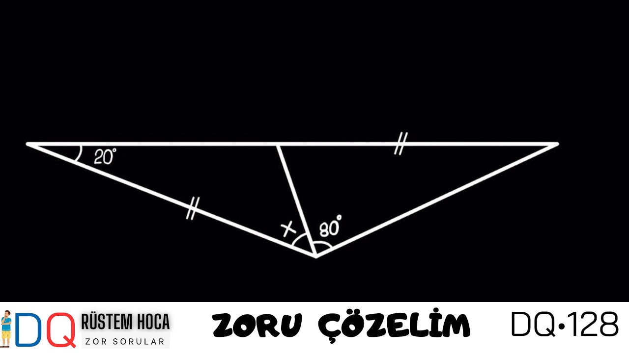 ZORU 128 (DiQu 128 ) #geometry #matematik #mathematics #olympiad #tyt #ayt #maths #math #geometri