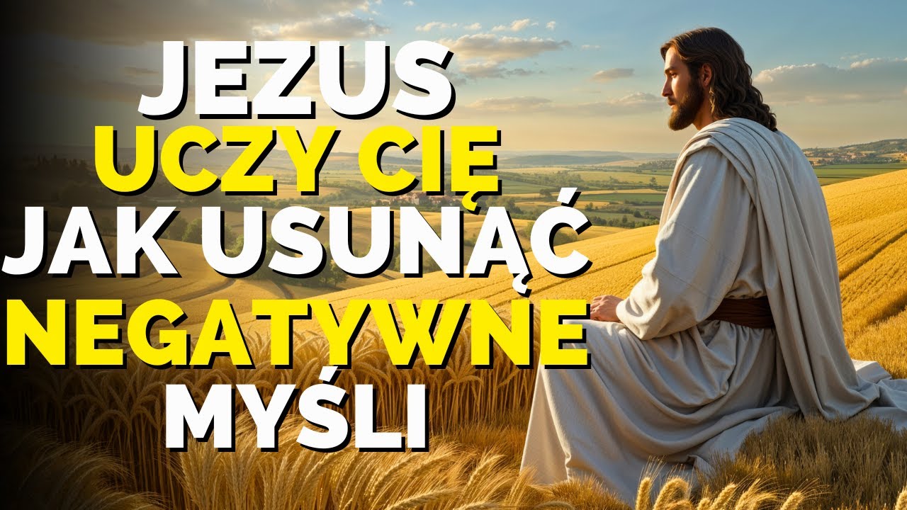 DOWIEDZ SIĘ, JAK WYELIMINOWAĆ NEGATYWNE MYŚLI DZIĘKI NAUCZANIOM JEZUSA