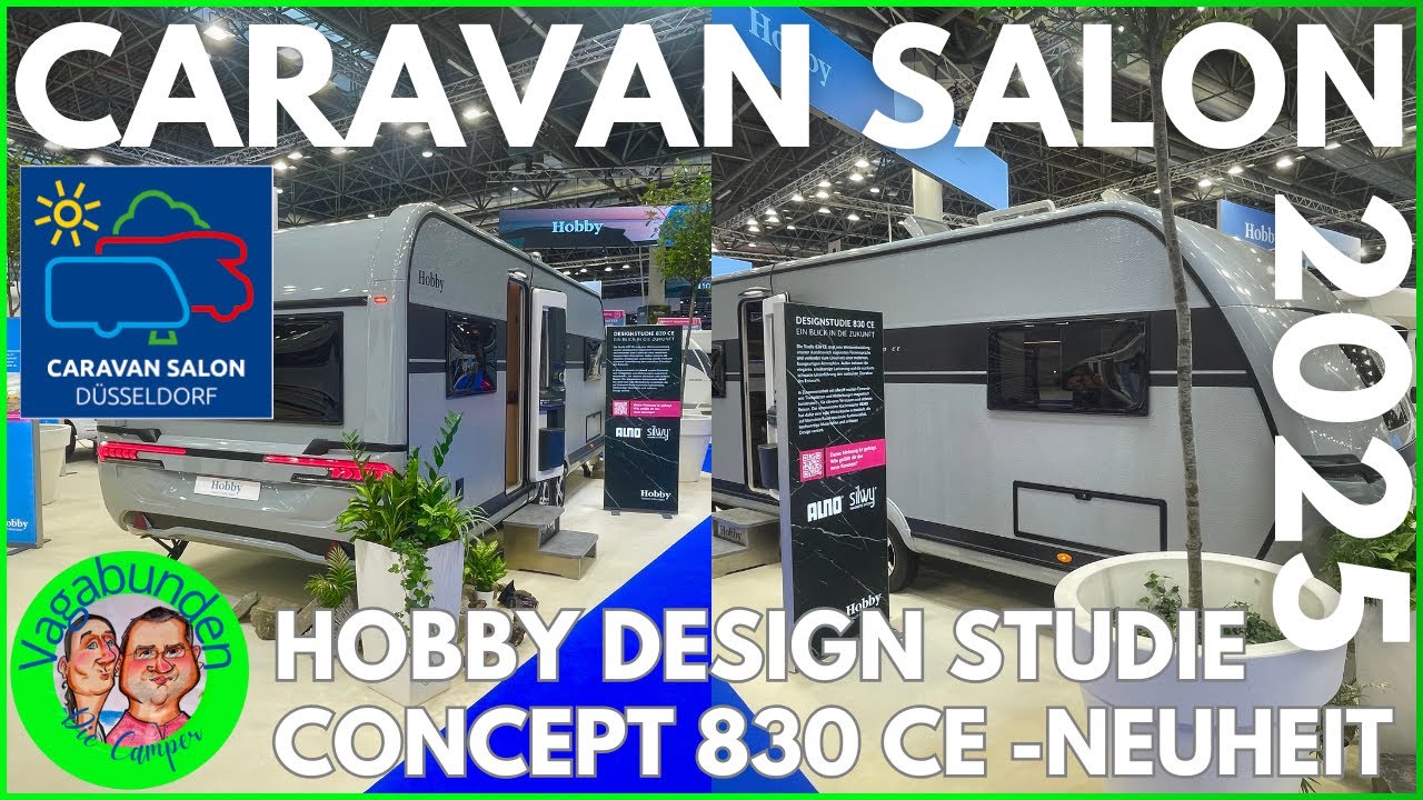 CARAVAN SALON 2025 - HOBBY Concept 830 CE - Die neue Design Studie von Hobby - Top oder Flop?
