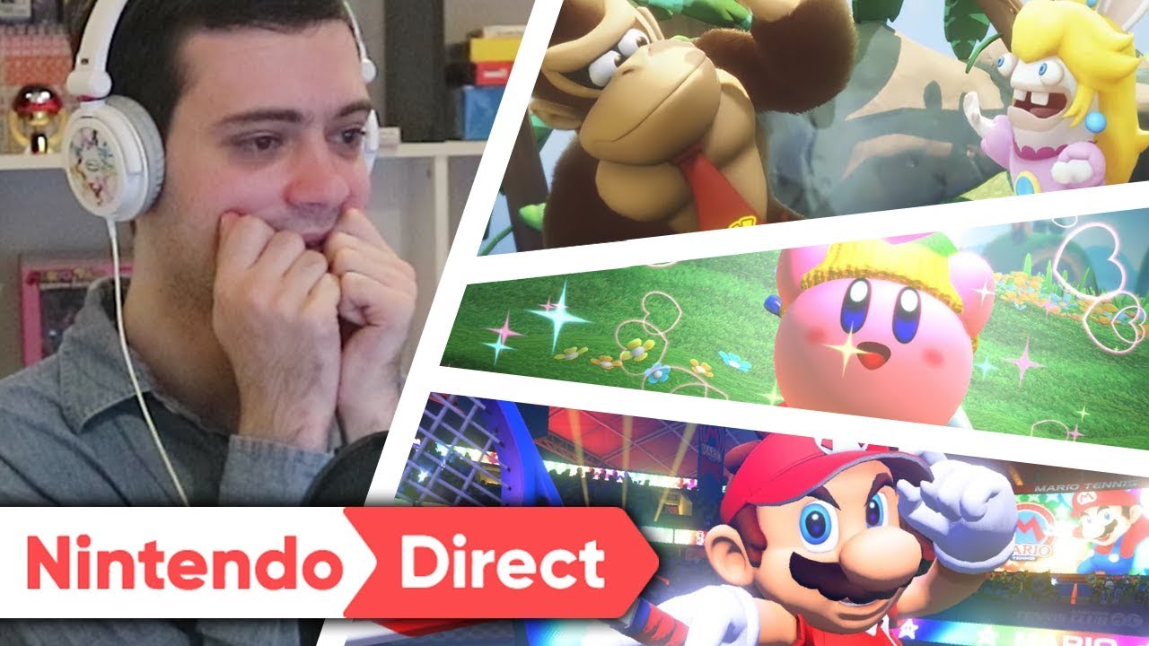 RÉACTION NINTENDO DIRECT JANVIER 2018 ! MARIO ODYSSEY, LAPINS CRÉTINS, DONKEY KONG...