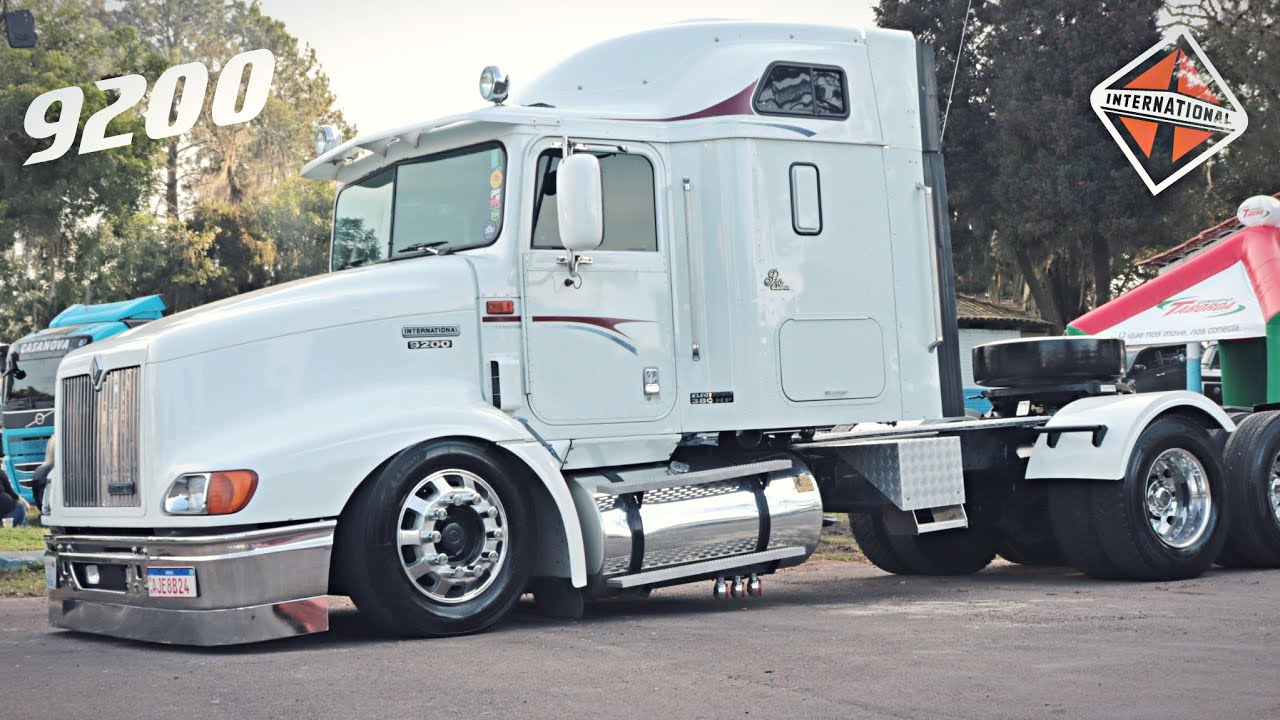 International 9200 em detalhes / Qualificado no estilo brasileiro - 3° Encontro de Caminhões Antigos