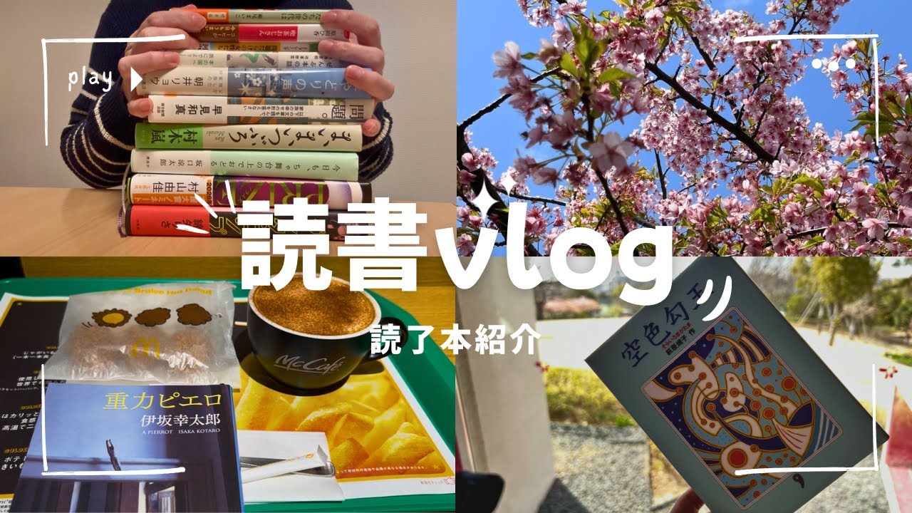【読書 vlog #本 27】2月に読んだ本