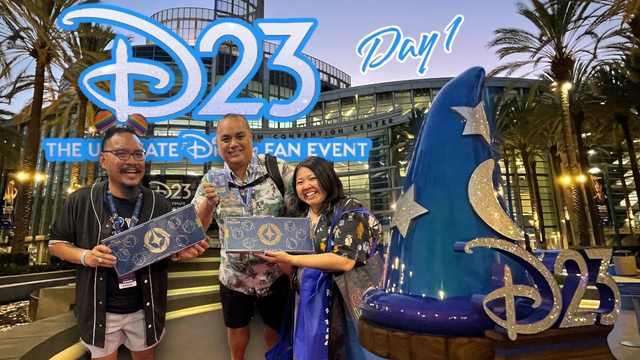 D23: DAY 1 Princess Concert, Disney Car Show, Lorcana & Show Floor Experiences