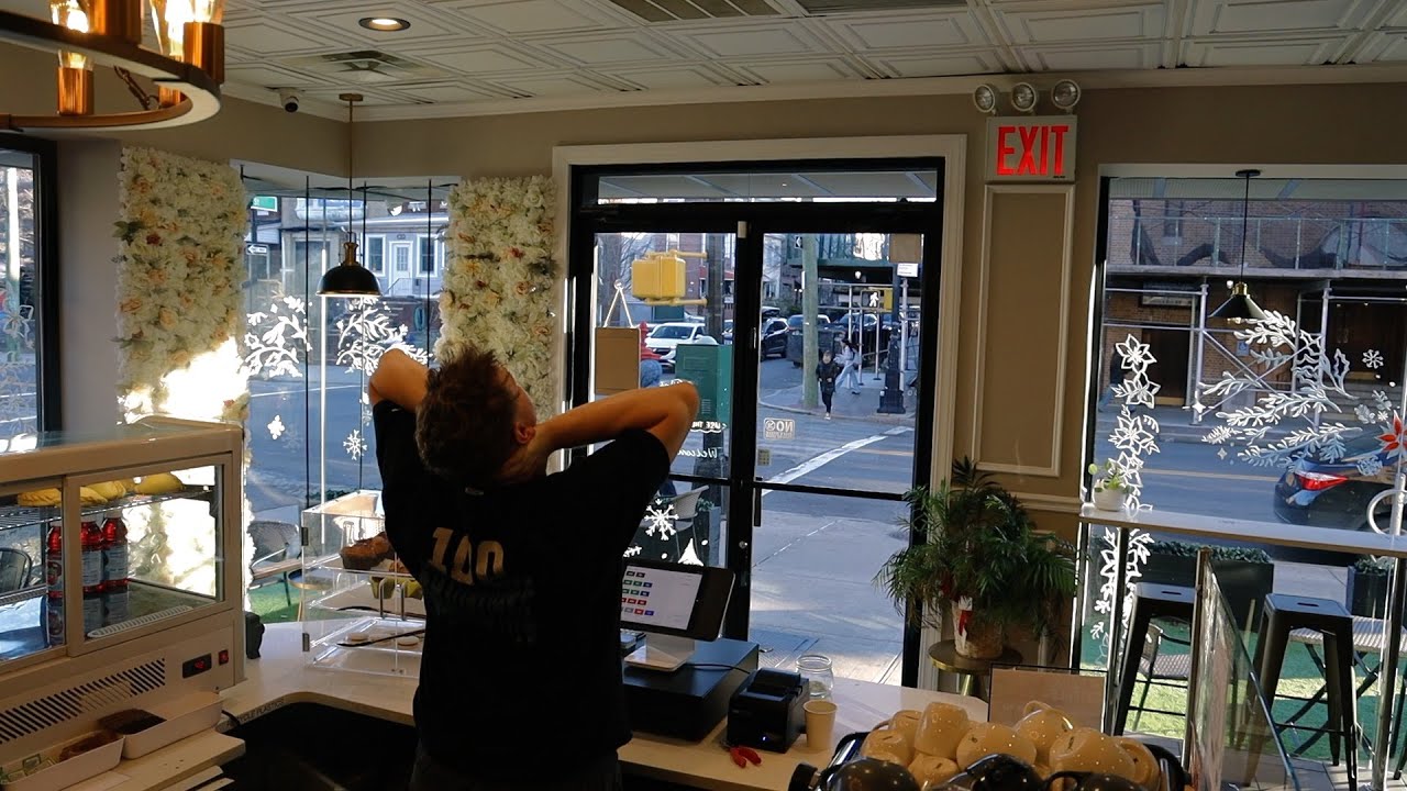 A Busy but Casual Coffee Shop Vlog in NYC