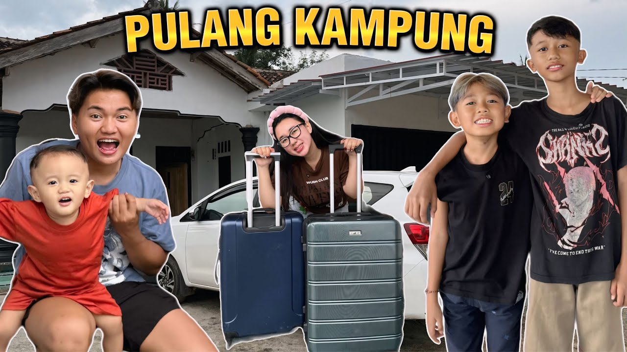 ZULTAN ALLVARO MUDIK PULANG KAMPUNG BAGAS..