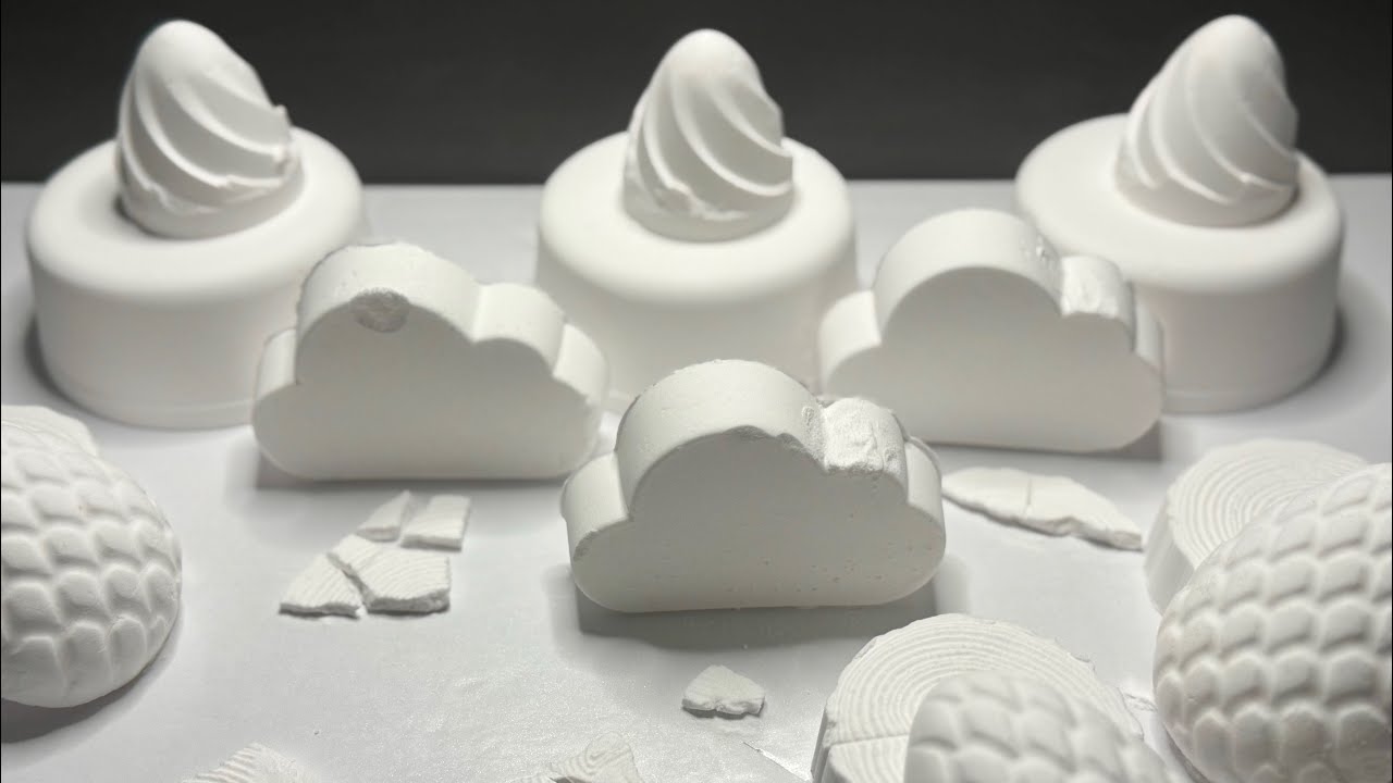 ASMR baking soda crush | crunchy | oddly satisfying | satisfying | relaxing 