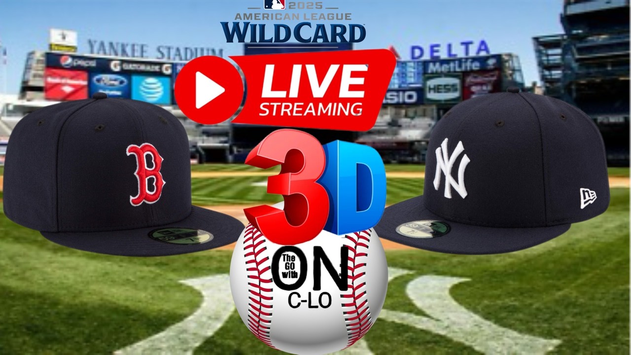 🔴New York Yankees vs Boston Red Sox Live MLB AL WILD CARD ⚾Game 2 Live Play by Play 3D MLB Livesream