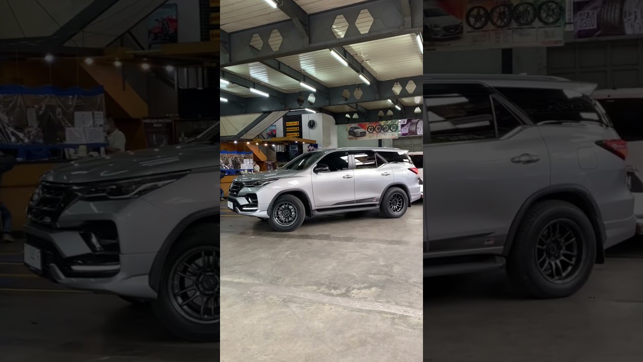 Modifikasi Fortuner x Lenso Project D Spec S x Per Eibach Prokit #toyota #fortuner #lenso #eibach