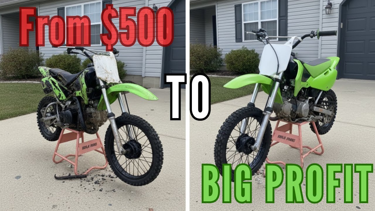 I Fixed a $500 Dirt Bike and Flipped it for a Huge Profit!