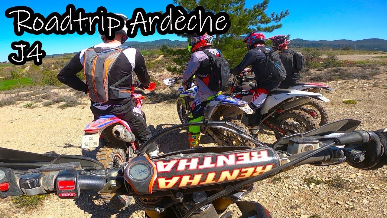 Road trip Enduro Ardèche 2023 - Quatrième jour