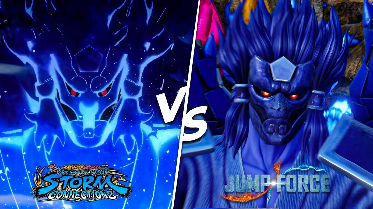 Naruto Strom Connection vs Jump Force All Ultimate Justu