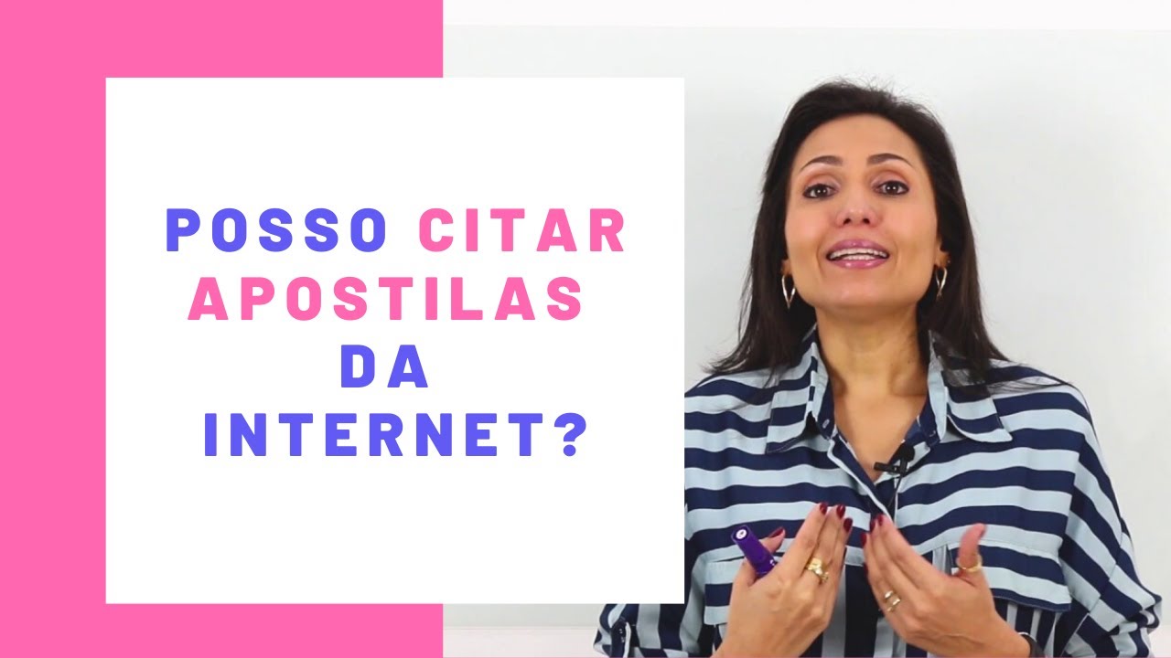 Posso Citar Apostilas da internet? - Revista Científica Multidisciplinar Núcleo do Conhecimento